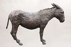 Stephen McKeown, Donkey (life size), bronze edition 1/9