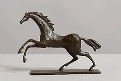 Merce Canadell, Galloping Horse, bronze (2.2kg)