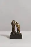 Daithi Brophy, The Family, unique bronze on marble base (5.1kg)