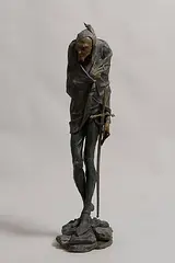Jacques-Louis Gautier, Mephistopheles, metal (cold painted spelter)(9.7kg)