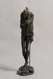 Jacques-Louis Gautier, Mephistopheles, metal (cold painted spelter)(9.7kg)