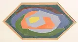 Mainie Jellet, Abstract Composition, gouache