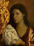 Ken Hamilton, Object of Desire, oil & goldleaf on board
