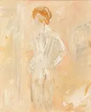 Michael Smyth, Female Nude, oil on canvas