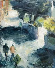 Donald Teskey, Ballycastle, Co. Mayo, September '96, oil on paper