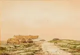 Sunset Co. Mayo by Frank Egginton, watercolour, sold Apr 2014