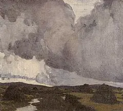 Paul Henry, A Western Landscape, 1919, oil on canvas