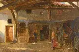 Walter Osborne, An Interior of a Coach House