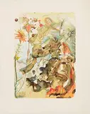 Salvador Dali Spanish, From the Divine Comedy Series