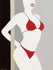Michael H. Stone, Jail Bird, oil on canvas