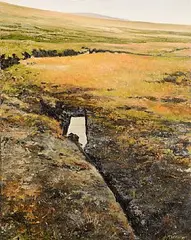 Niall Wright, Cutaway II, oil on canvas