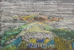 Field Patterns by Arthur Armstrong, mixed media, sold Apr 2014