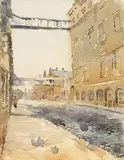 Jonathan Addis, St. Jame's Gate, Dublin, watercolour