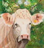 Patrick O'Dwyer, Daisy, oil on board