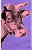 Andy Warhol, Cow, 1976, screenprint on wallpaper