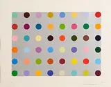 Histidyl by Damien Hirst, 2008, limited edition screen print signed & numbered 26/150, sold Dec 2013