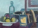 Still Life with Iron by Brian Ballard, oil on canvas, offered Dec 2013