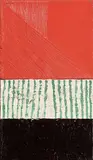 John Noel Smith, Untitled Field Painting, oil on canvas diptych