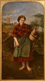 Charles Henry Cook, Little Peggy, oil on canvas
