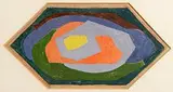 Mainie Jellet, Abstract Composition, gouache