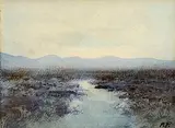Percy French, Bog Landscape, Co. Mayo