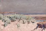 Hot Weather / Hot Day by Jack Butler Yeats, oil on board, sold Dec 2013