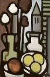 Markey Robinson, View from the Window, gouache