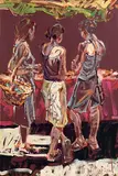 Arthur K. Maderson, Three Figures, The Friday Market, Gange France