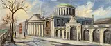 Maureen Curtin, The Four Courts, Dublin, oil on canvas