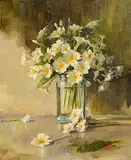 Mat Grogan, Still Life, Vase of Flowers