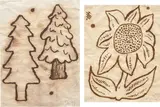 Donald Baechler, Two works: (i) Aspen I; (ii) Aspen II, 1995, pen and ink on paper