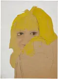 Suzanne Jackson, Life Study, 1966–1968, graphite and gouache on cardboard