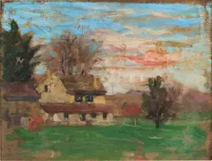 Thomas Pollock Anshutz, #5, oil on board