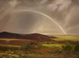 Vilhelm Kyhn, Gathering Storm Near Ry (Optrækkende uvejr ved Ry), 1896, oil on canvas