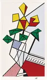 Roy Lichtenstein, Flowers (C. III.46), 1973, Screenprint in colours, on wove paper, with full margins
