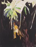 Peter Doig, Fisherman, 2014, Archival pigment print in colors, on Somerset paper, the full sheet