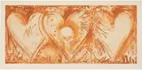 Jim Dine, My Nights in Santa Monica (the Bistre Version) (C. 15), 1986, Etching and drypoint in bistre, on Arches Cover paper, with full margins
