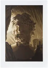 Daniel Arsham, Tropical Cave of Zeus, 2021, Screenprint in colors, on cotton paper, with full margins, with embroidered handling gloves, linen-covered packing tube and original cardboard box