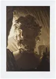 Daniel Arsham, Tropical Cave of Zeus, 2021, Screenprint in colors, on cotton paper, with full margins, with embroidered handling gloves, linen-covered packing tube and original cardboard box