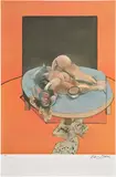Francis Bacon, Studies of the Human Body (after, Studies of the Human Body: centre panel 1979) (S. 34, T. 10), 1980, Offset lithograph in colors, on Arches paper, the full sheet