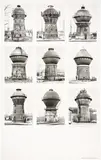 Bernd and Hilla Becher, Typologie Wassertürme, 1994, Offset lithograph, on wove paper, with full margins