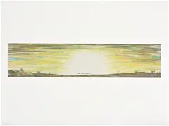 Kay-Eye-Double-S (E. 103) by Ed Ruscha, 1978, Lithograph in colors, on Rives BFK paper, with full margins, sold Feb 2026