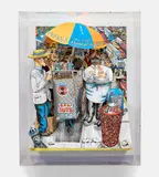 Red Grooms, Hot Dog Vendor (K. 142)