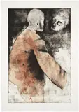 Jim Dine, The Brown Coat (D'O. & F. 3), 1977, Etching and aquatint in colors, on Copperplate Deluxe paper, with full margins