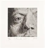 Chuck Close, Phil (detail), 2007, Screenprint, on Somerset paper, with full margins