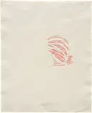 Kiki Smith, Untitled (Rib Drawing), 1995, Unique watercolor and graphite drawing in colors, on English handmade laid paper with Gampi tissue insert