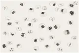 Howardena Pindell, Untitled #1, from Postcards from the Edge: A Benefit for Visual Aids, 2003, Unique collage of etchings, on wove paper, the full sheet