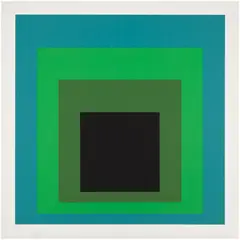DR-b (D. 181) by Josef Albers, 1968, Screenprint in colors, on heavy board, with full margins, sold Feb 2026