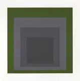 Josef Albers, SP III, from SP Series (D. 175.3), 1967, Screenprint in colors, on Schöllers Hammer Board, with full margins