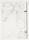 Richard Diebenkorn, #3, from Six Softground Etchings (G. pp. 42 & 113, L. 257.3), 1978, Etching, on Rives BFK paper, with full margins